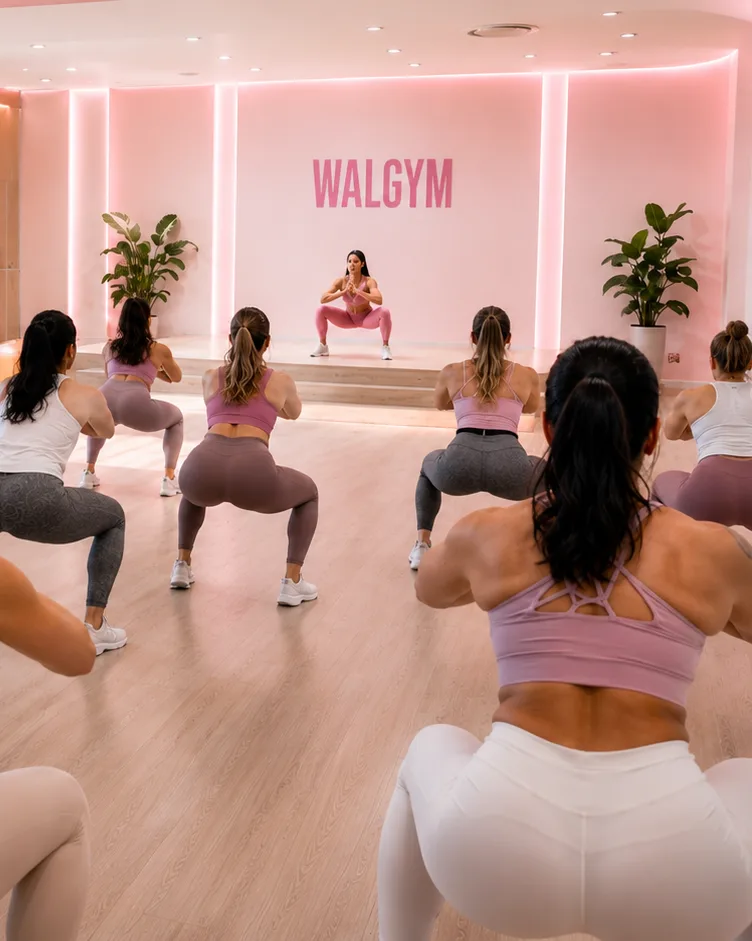 Cours collectif de renforcement entre femmes chez Walgym près d'Avignon